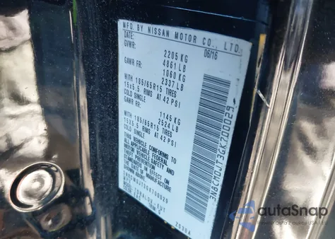 2016 Nissan Nv200 Taxi from USA, damaged, VIN 3N8CM0JT3GK700029